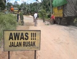 Jalan Terban di Batu Mangaum Harus Segera Diperbaiki