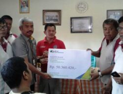 BPJS Ketenagakerjaan Padang Serahkan Santunan untuk Anggota Koperbam  