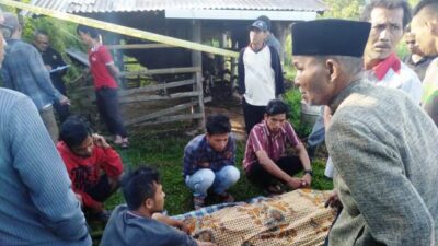 Warga Matur Ditemukan Gatung Diri di Kandang Kerbau