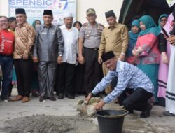 Yayasan Darianis Yatim Bangun Masjid Megah di SMPN 1 Kota Solok