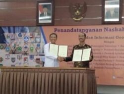Pemkab Pasaman Teken MoU dengan Badan Informasi Geospial