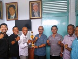 SIWO Beri Laporan Hasil Pra-Porwanas ke PWI Sumbar