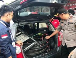 Curi Kabel Telkom, Dua Pencuri Ditangkap