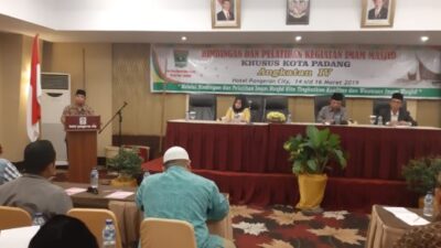 Pemprov Berikan Pelatihan dan Bimbingan bagi Imam Masjid