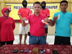 Dua Pengedar Ditangkap Polres Agam, Sabu Senilai Rp22 Juta Disita