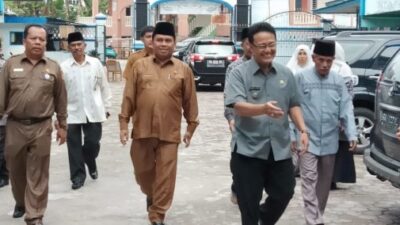 Bupati Agam Monitoring UN SMP/MTs