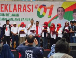 Relawan Capres 01 Padang Panjang Deklarasi Dukungan