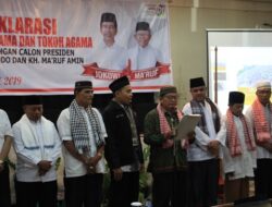 Ulama dan Tokoh Agama Dukung Capres 01