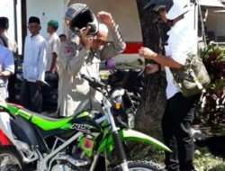 Bermotor Trail, Walikota Padang Tinjau Pemilu 2019