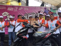 KPU Adakan Pemilu Fun Run