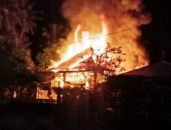 Kebakaran, Rumah di Kampuang Dalam Hangus