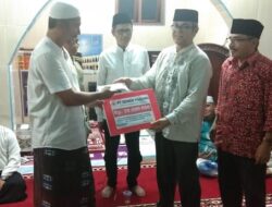 TSR Pemprov dan Semen Padang Kunjungi Masjid Nurul Ikhwan Pasaman