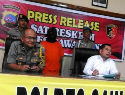 Tersangka Pencabul Murid SD Ditangkap Polres Sawahlunto