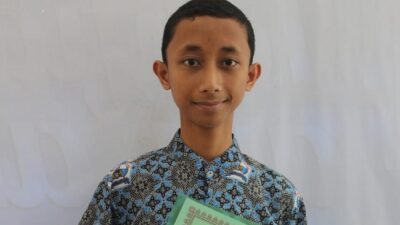 Agil, Siswa SMPN 5 Padang Panjang Masuk 10 Besar UNBK Tingkat Sumbar