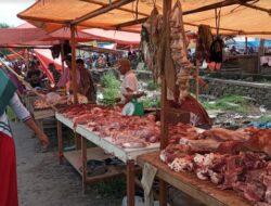 Dua Hari Jelang Lebaran, Pasar Muara Labuh Ramai