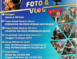Polri Gelar Lomba Foto dan Vlog