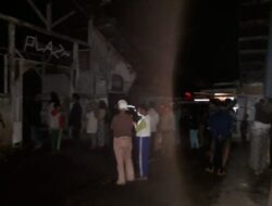 Pasar Matur Terbakar, Sejumlah Los Habis Dilalap Api
