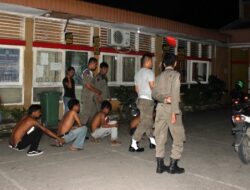 Delapan Remaja Diamankan pada Sejumlah Lokasi di Lubuk Begalung
