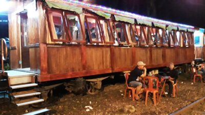 Ada Resto Mak Itam di Komplek Museum  Kereta Api Sawahlunto