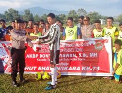 HUT Bhayangkara, Klub Bola Kaki Dapat Bantuan