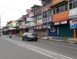 Hari Kedua Lebaran Pasar Aur Kuning Lengang