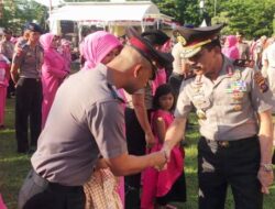 HUT Bhayangkara, 820 Personel Naik Pangkat