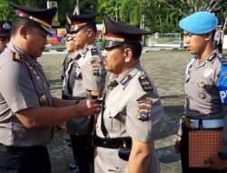 Dua Pejabat Perwira Mapolres Sawahlunto Lakukan Sertijab