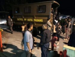 Pol PP Padang Amankan Belasan Wanita dan Pria di Sejumlah Hotel
