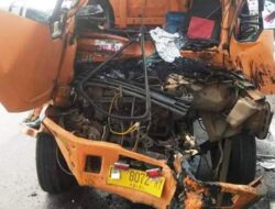 Kecelakaan di Dharmasraya, Sopir Truk Meninggal