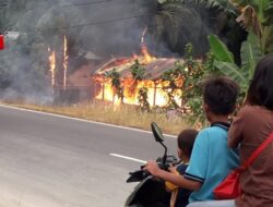 Rumah Warga Ampek Nagari Terbakar