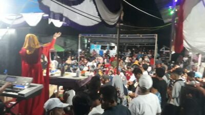 Warga Padang Duri Gelar Pesta Rakyat