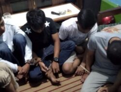 Terlibat Penyalahgunaan Narkoba, Empat Pemuda Diamankan Polisi