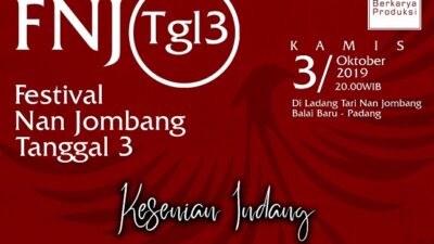 Festival Nan Jombang 3, Hadirkan Grup Indang Padang Baru