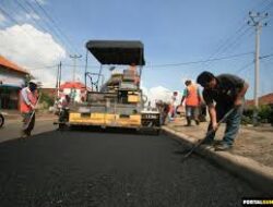 Jalan di Nagari Sopan Jaya Kini Sudah Mulus