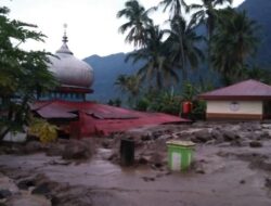 Longsor di Galapuang Tanjuang Raya, 10 Rumah dan Masjid Terdampak