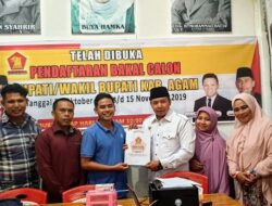 Tokoh Muda Syamsul Bahri Daftar ke Gerindra Agam