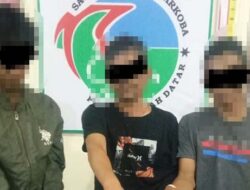 Tiga Tersangka Ditangkap Sedang Konsumsi Sabu di Meja Makan