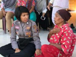 Polres Solsel Berikan Trauma Healing untuk Korban Longsor dan Banjir