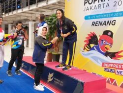 Popnas Serena Sabet Emas Kedua Renang