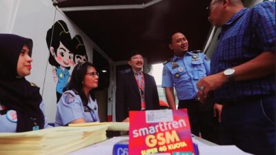 Smartfren Dukung Layanan Paspor Keliling di Jakarta Pusat