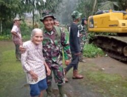 TNI Persembahkan Jalan untuk Masyarakat Kampung Dalam
