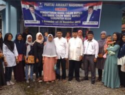 Taslim Mendaftar Sebagai Bakal Calon Bupati Agam