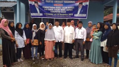 Taslim Mendaftar Sebagai Bakal Calon Bupati Agam