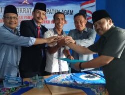 Duet Andriwarman-Irwan Fikri Mendaftar ke Demokrat