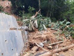 Longsor di Sawahlunto Hancurkan Satu Rumah dan Kantor Lurah Pasar