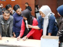 Pedagang Pasa Ateh Bukittinggi Ikuti Loting