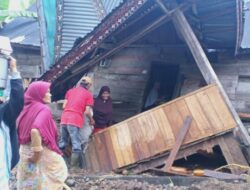 Longsor Landa Koto Sani, Tiga Rumah Terdampak