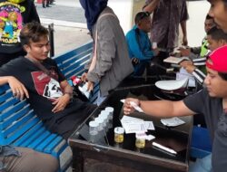 Sejumlah Kendaraan Terjaring Razia di Mapolres Bukittinggi