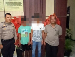Mencuri Aki PLTS, Dua Pemuda Aie Luo Ditahan Polres Solok