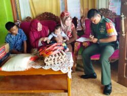 Babinsa Koramil 07/Pauh Kambar Bantu Panti Asuhan